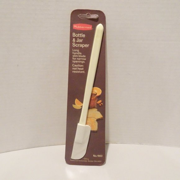 Rubbermaid Kitchen Vintage 976 Rubbermaid Jar Scraper Spatula